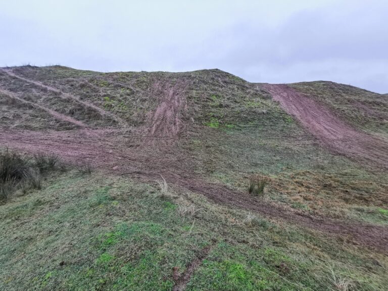 Kenfig Natural Nature Reserve – Destroyed by bikes