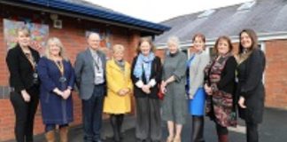 Minister opens Welshpool Integrated Family Centre